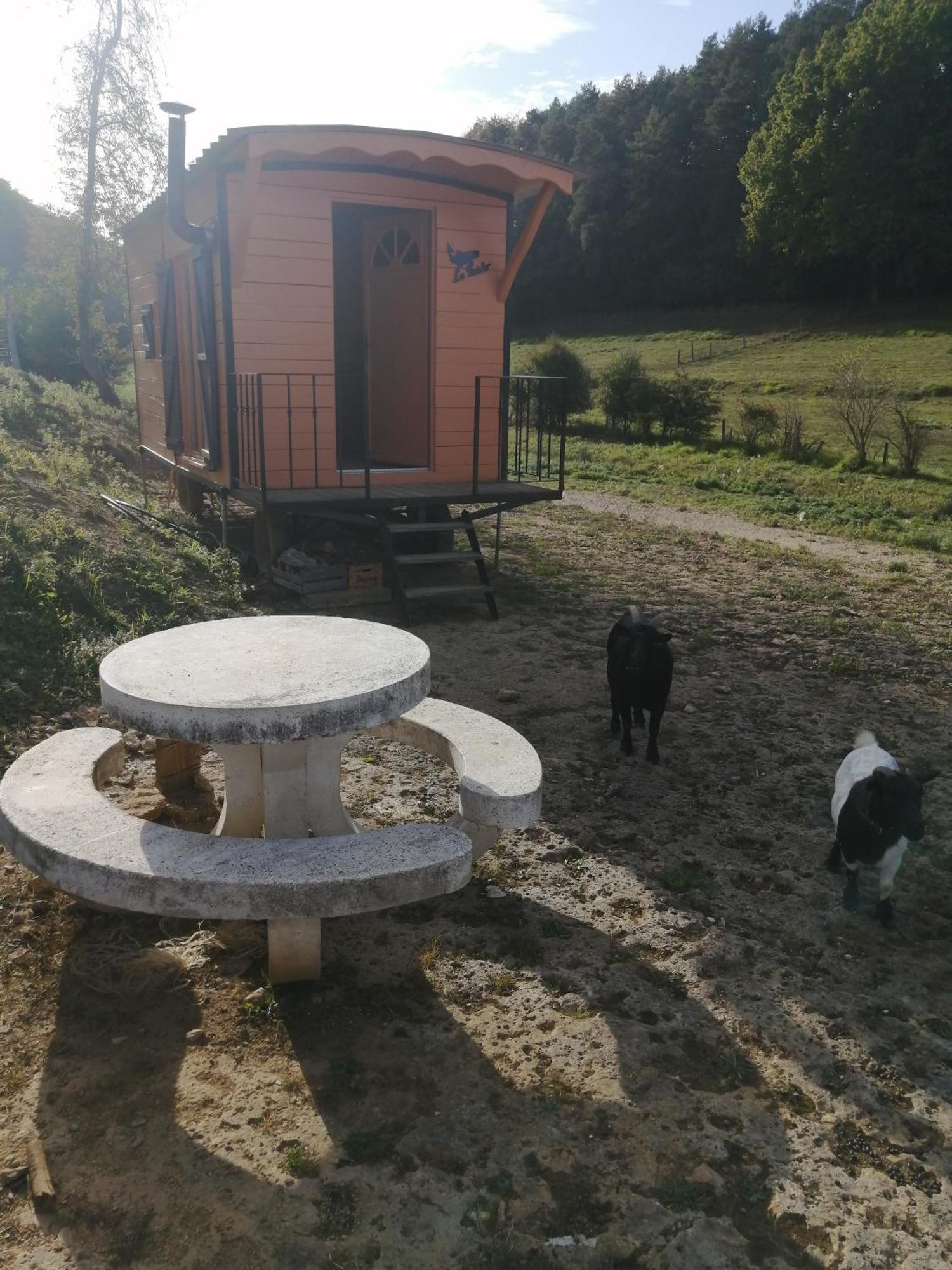 Luxury tent Roulotte En Total Deconnection